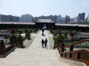 Hong Kong from Chi Lin Nunnery