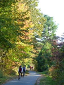 Autumn on the Bike Path 